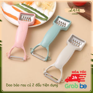 Dao Bào Đa Năng Sợi Dao Nạo Rau Củ Quả Dao Bào Nhỏ 2 Đầu