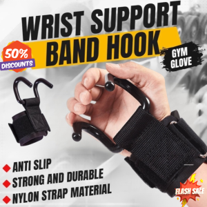 Weight Lifting Hooks Pull-Ups Power Lifting Grips Wrist Support Hook Grip Hook Trainer Hand-Bar Wrist Straps Fitness