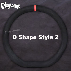 Carbon Fiber Steering Wheel Cover Leather Steering Wheel Steering Cover for Perodua Alcantara Suede Carbon Fiber Covers