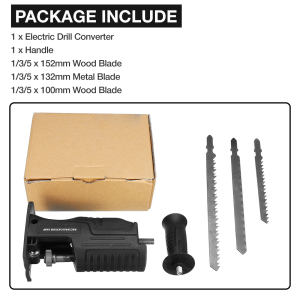 Electric Drill Jig Saws Connector Woodwork Cutting Electric Drill ChainSaw Convert Curve Reciprocating Jig Saw Adapter