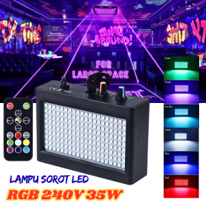 READY Lampu Sorot Panggung party acara dj pesta LED Spotlight Stage Party 5050 SMD RGB 240V 35W