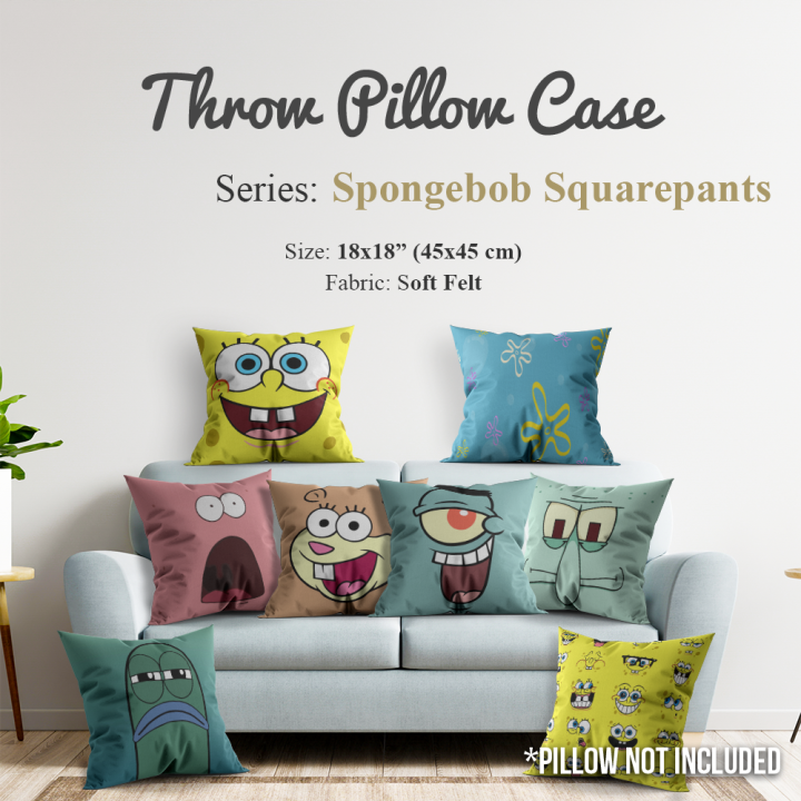 Spongebob shop pillow case