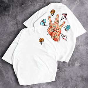 RS - Kaos Oversize FAIL HAND // Kaos Oversize Wanita Pria Terbaru