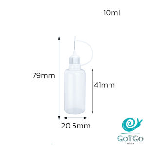 GotGo【มีสินค้าในสต๊อก】 หัวเข็มขวดน้ำมัน ขวดหยด ขวดแบ่ง DIY อุปกรณ์ ขวดดรอเปอร์ ปลายแหลม Dropper Bottles