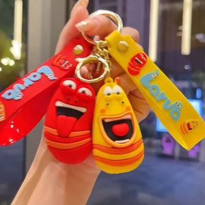 Funny and Hilarious Bug Keychain Cartoon Funny Bug Doll Keychain 3D Doll Pendant Backpack Keychain Student Backpack Pendant Gift