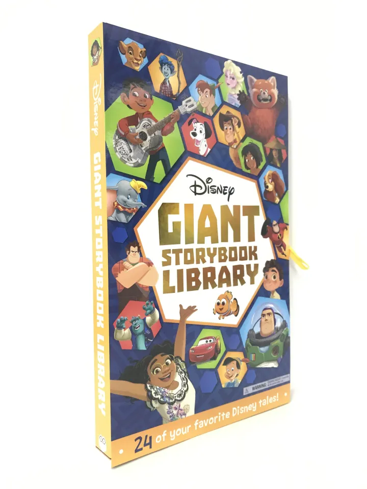 Disney Giant Story Book Library 24 Books Gift Set For Kids To Read