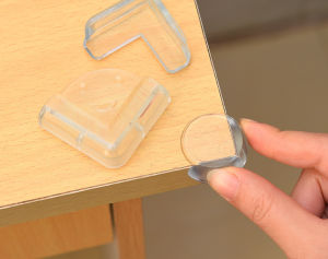 Miếng bọc góc bàn bọc cạnh bàn kính bọc cạnh tủ vuôngm bọc mặt phẳng có góc nhọn bằng silicon an toàn cho bé