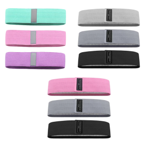 3Pieces Resistance Hip Band Resistance Exercise Band For Workout Leg And Hip Training Pilates Strength Training