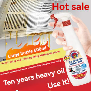 SG Stock|Big cock kitchen cleaning spray oil stain cleaner heavy oil remover