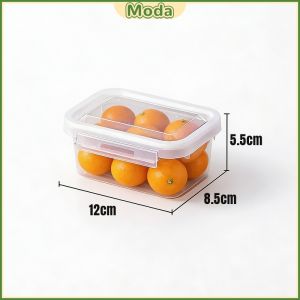 Moda 300ml/900ml Refrigerator Freezer Storage Box Kitchen Meat Seafood Fruit Vegetable Clear Sealed Box