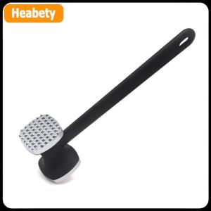 【2-3 ngày giao hàng】 Bít tết búa vồ hai mặt hợp kim kẽm thịt Tenderizer thịt pounder Tối đa hóa hương vị thực phẩm thịt búa bít tết thịt nấu ăn