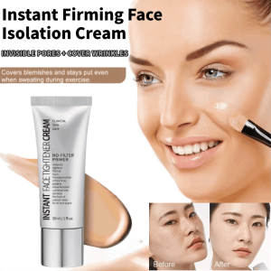 Instant Firming Face Isolation Cream Anti-Wrinkle Fine Lines Skin Care Smooth Whitening Primer