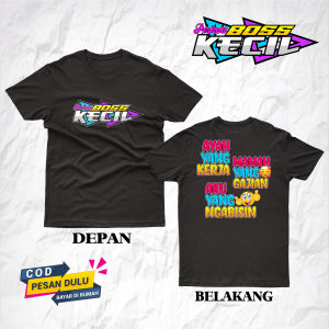 KAOS ANAK PESONA BOS KECIL Umur 1th s/d 10th Bahan Cotton Combad 24s Tebal - kaos anak laki laki / perempuan - Pakaian Anak - Kaos Junior
