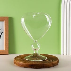 Heart Love Shaped Glass Mug Couple Cups  And Various Glass Cup Tea Mugs Milk Coffee Cup Gift Drinkware