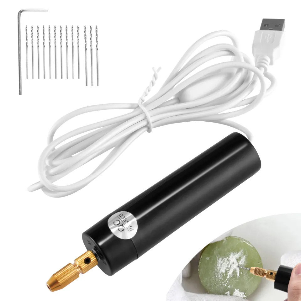 0.7-1.2Mm -Electric Hand Drill Set For Resin,Electric Mini