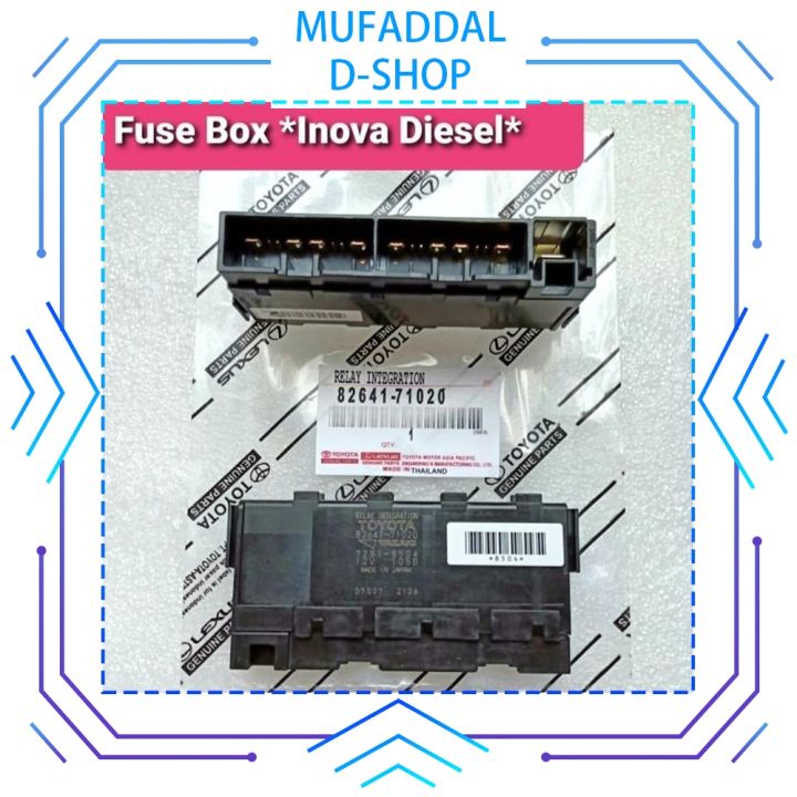 【Must-have】 Fuse BOX FUSE BOX FUSE BOX INNOVA DIESEL FUSE BOX INOVA DIESEL ORIGINAL