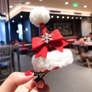 Kẹp tóc Noel kẹp tóc sừng hươu đỏ giáng sinh cho các nàng dạo phố siêu đáng yêu