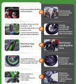 【มอบของขวัญ】 รถวิบาก49cc รถวิบากเด็ก.รถวิบากจิ๋ว50cc. วิบากเด็ก.รถบิบาก. รถจักรยานยนต์ครอสคันทรี รถมอเตอร์ไซค์ มอเตอร์ไซค์ มอเตอร์ไซค์ จิ๋ว กำลังรับน้ำหนักสูงสุด 100 กก.50 กม. / ช มอเตอร์ไซค์เด็ก รถของเล่น มอเตอร์ไซค์ของเล่น เครื่องยนต์เบ. 