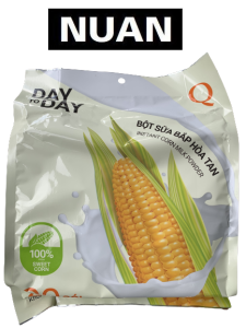Bột sữa bắp hòa tan day to day trần quang NUAN bịch 600g (20 gói x 30g)