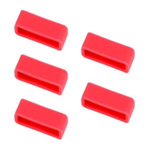 Pack of 5pcs Silicone Watch Band Stoppers Smartwatch Strap Retainer Rings for 22/24/26mm Straps Ensuring Firm Attachment