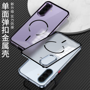 Case For Samsung Galaxy A57 Case Aluminium Alloy Metal Frame Matte Transparent Acrylic Cover For Samsung A 57 5G