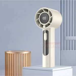 Handheld Fan R1 Portable Fan 100 Wind Speed Fan Travel Fan Outdoor High Speed Fan Rechargeable Mini Fan