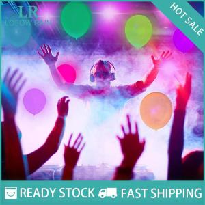 LF Wholesale✨Flash Sale ✨ 10Pcs Neon Glow Balloons Reusable Glow In The Dark Balloon 10 Inch Happy Birthday Party Wedding DIY Fluorescent Balloon Arch