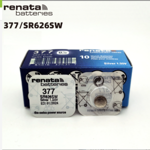 Pin Đồng Hồ Đeo Tay Thụy Sĩ Renata đủ mã 377(SR626SW) 364(SR621SW) 371(SR920SW) 321(SR616SW) 315(SR716SW) 317(SR516SW)  335(SR512SW) 337(SR416SW) 341(SR714SW) 346(SR712SW)  357(SR44W) 362(SR721SW) 373(SR916SW) 379(SR521SW) 381(SR1120SW) 390(SR1130)