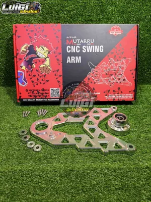 MUTARRU CNC SWING ARM ALLOY ASSEMBLY HONDA CLICK V1 / CLICK V2 / CLICK V3 / CLICK V4 THAILAND MADE