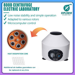 800D Centrifuge Electric Laboratory Medical Practice Lab Liquid Separate 4000RPM Desktop Centrifuge
