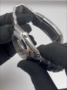 Bevel Edge 36mm/39mm Watch Case Sapphire Glass For NH35 Air King NH36 NH34 NH70 Miyota8215 Movement Jubilee Bracelet Slide Buckle