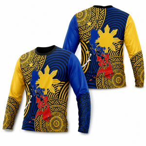 Mens Plus Size Long Sleeve Riding Jersey Quick Dry Graphic Crew Neck Streetwear Top LA045