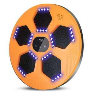 【New Arrival】LED Electronic Music Boxing Machine Target Wall Hanging Sandbag Home Wall Mount Training Smart Boxing Punch Music Boxer