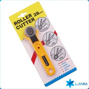 LoviRa Circular Cutter Fabric Cutting Knife Cloth Leather Paper Quilters Craft Sewing Rotary Cutter