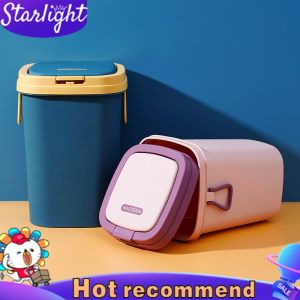 COD Starlight Tempat Sampah Tertutup Tong Sampah Dapur Kamar Keranjang Sampah Plastik Serbaguna Trash Bin Milenial HSB161