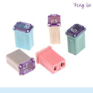 🔥🔥🔥fenglin Mini Square Fuse 15A 20A 25A 30A 40A PEC Automotive Car Fuse Tube Waterproof Fuse Box For Socket