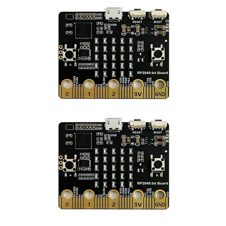 2PCS for Raspberry Pi PICO RP2040 Bit Motherboard Compatible with BBC ...