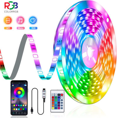đèn led Dải đèn Led ánh Sáng RGB đèn led nháy theo nhạc Với điều Khiển ứng Dụng Từ Xa Cho đèn Led Phòng Ngủ Dải đèn Led Dải đèn Trang Trí đèn ngủ decor phòng