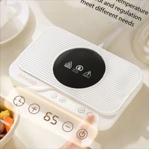 Constant Temperature Hot Box Lunch Heating Coasters Appointment Timing Temperature Adjustment Dormitory Home Office Warm Milk Hot Plate