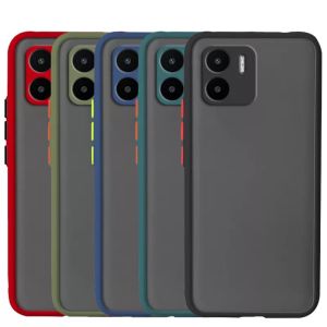 Soft Case Silikon Xiaomi Redmi A1 / Redmi A2 My Choice Aero Color Button Matte Frame Camera