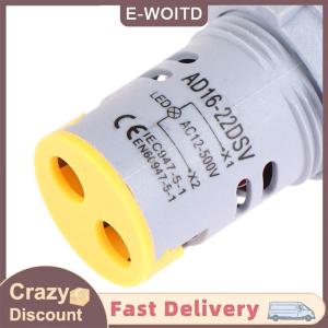【CHANGXIANG3】 22 Mét AD16-22DSV Mini Điện áp Meter LED hiển thị kỹ thuật số vôn kế chỉ số tín hiệu ánh sáng Pilot đèn
