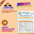 Cetak Nota/Nota laundy/Nota Toko /Toko Bangunan /Toko Buah1/4F 10 buku Full Warna, 2 ply Carboness. 