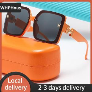 [COD] WHPHous Ship within 24 hours Anti-ultraviolet Square Womens Sunglasses Fashion Large Frame Driving Glasses UV400 Eyewears