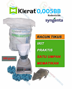 Racun tikus Klerat & Racun Tikus Paling Ampuh Klerat 0005 BB