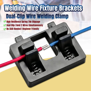 BeeFarm Welding Wire Fixture Brackets Portable Soldering Bench Fixture Wire Soldering Clamp Electrode Holder