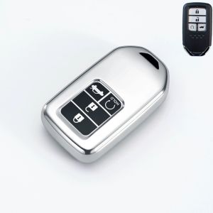 Bọc Chìa Khóa Xe Hơi TPU Bảo Vệ Chìa Khóa Cho Xe Honda Accord City 2021/ Civic 2020-2021 4Nút 4 Màu Đa Dạng otofunmoclan