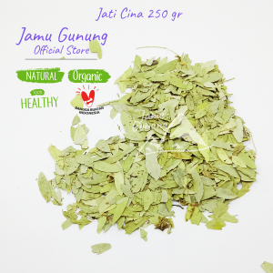Daun Teh Jati Cina 250gr atau Teh Pelangsing Senna - Obat Diet