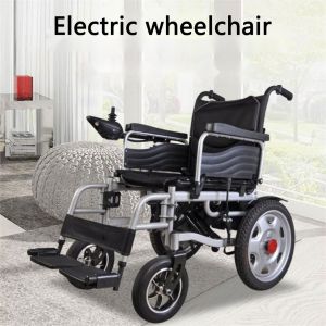 Electric wheelchair inligent foldable light travel four-wheel scooter for elderly and disabled