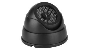 Camera giả chống bụi với 30 đèn LED hồng ngoại camera dome giả cho an ninh gia đình và sử dụng kinh doanh ngoài trời