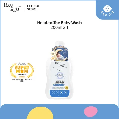 BZU BZU Head to Toe Baby Wash (200ml)